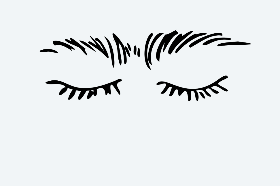 一本眉(ユニブロウ)の特徴と発現のイメージ
