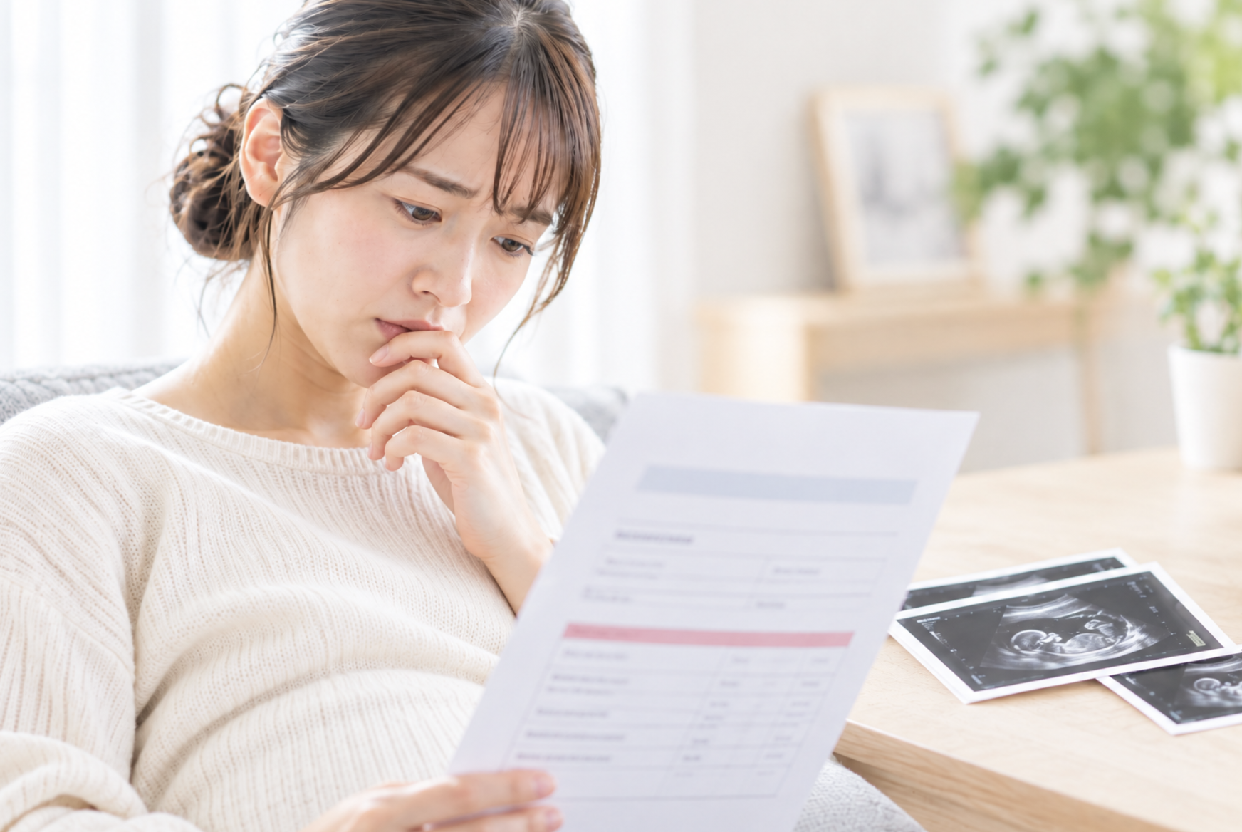 高リスク判定後の対応ステップ(遺伝カウンセリング・確定検査・経過観察・片親性ダイソミー)のイメージ